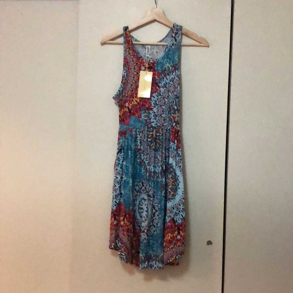 Dress with Colorful Patterns